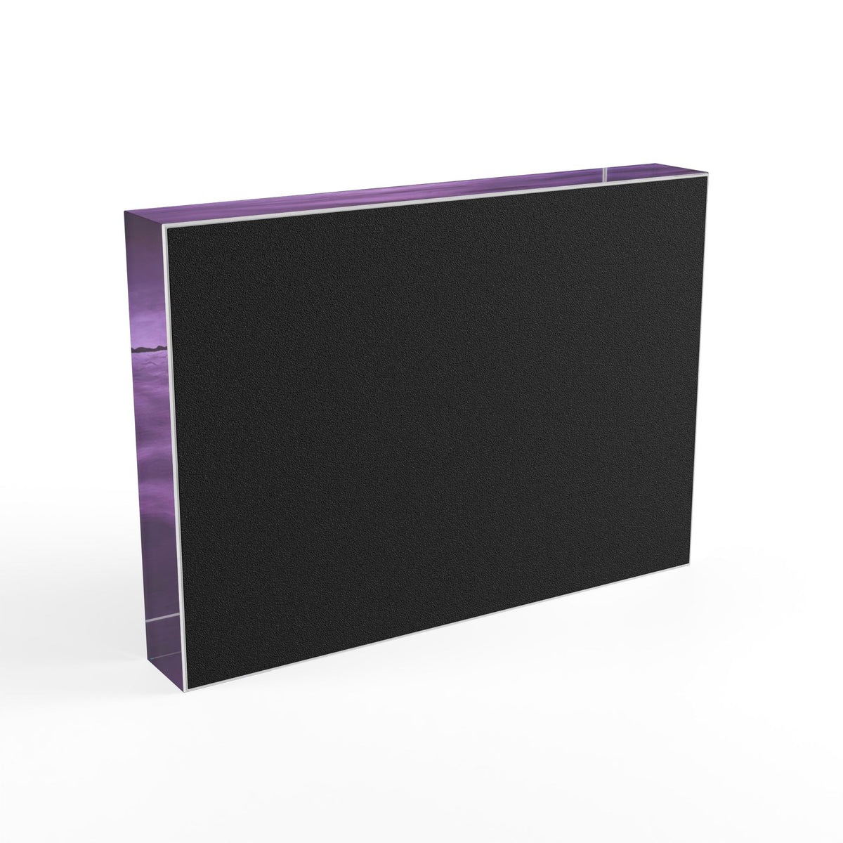 Purple Ocean Eclipse - Photo Block