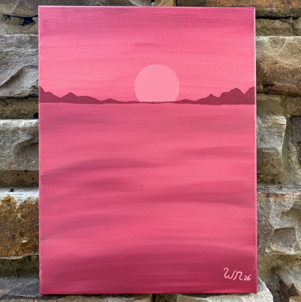 Red Ocean Eclipse