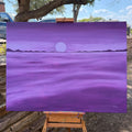 Purple Ocean Eclipse
