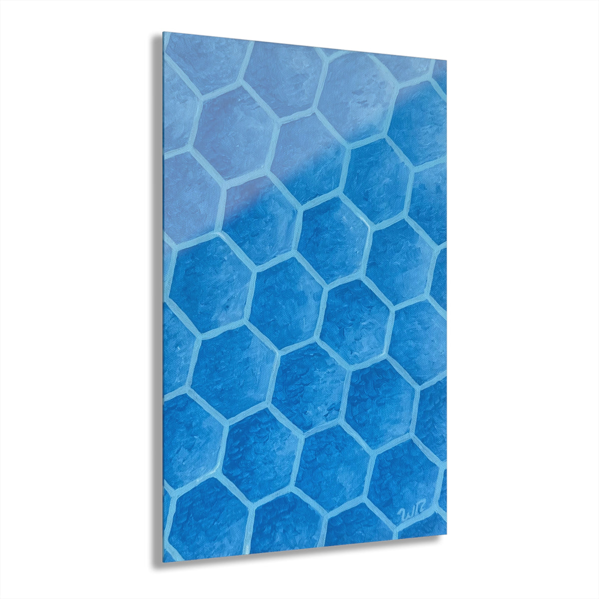 Blueberry Honeycombs - Acrylic Prints (French Cleat Hanging)