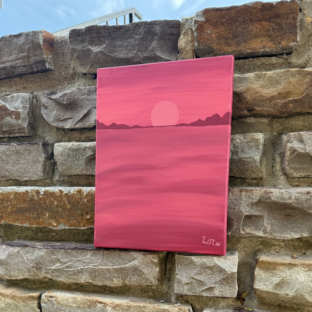Red Ocean Eclipse