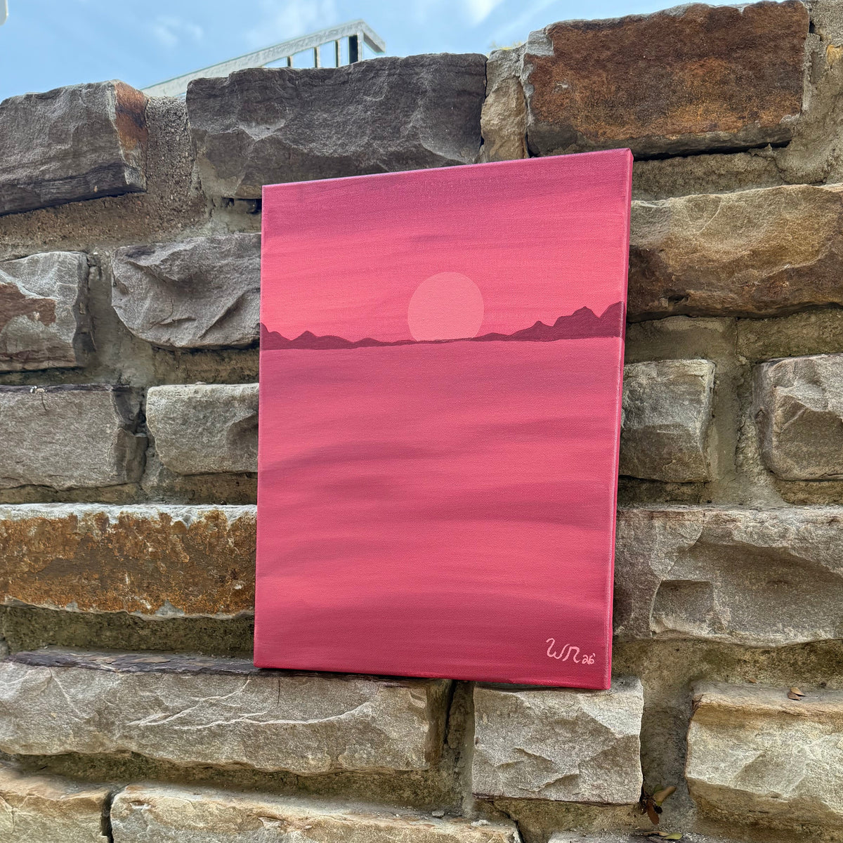 Red Ocean Eclipse
